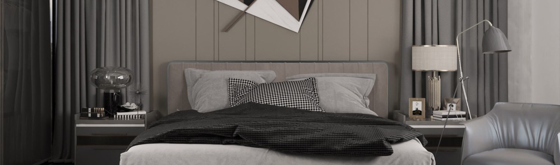 Azalea two-bedroom apartment architectural rendering