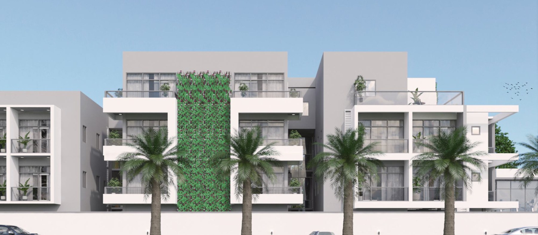 Azalea exterior architectural rendering